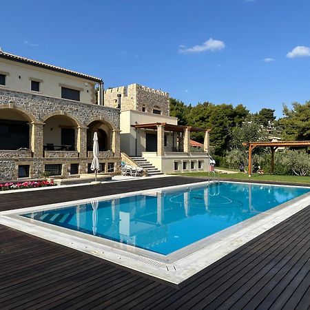 Villa Kalamos / Sea View And Pool Nearby Athens Kültér fotó