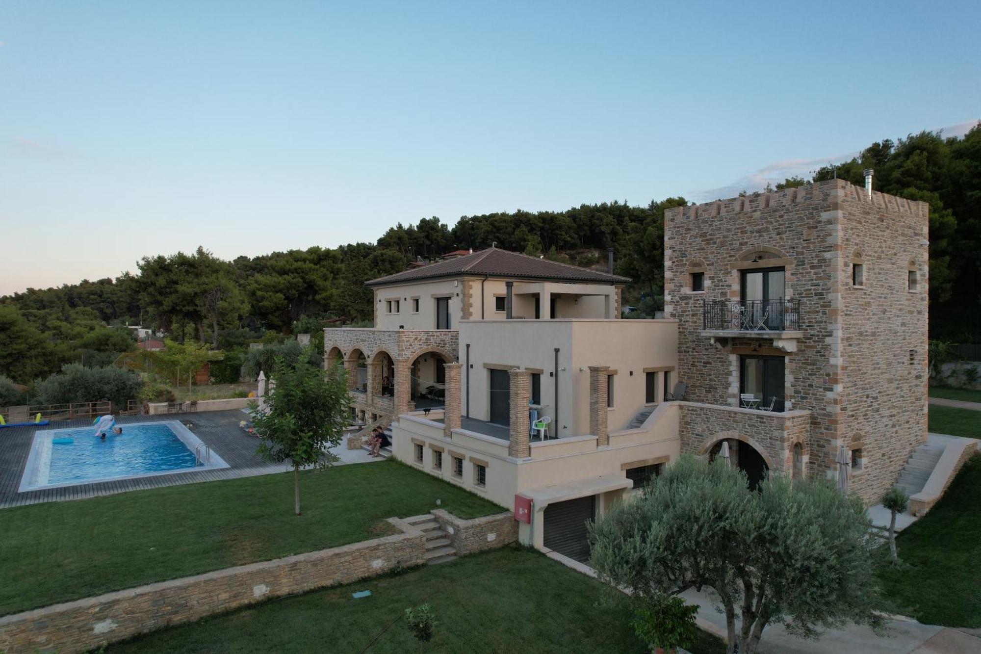 Villa Kalamos / Sea View And Pool Nearby Athens Kültér fotó