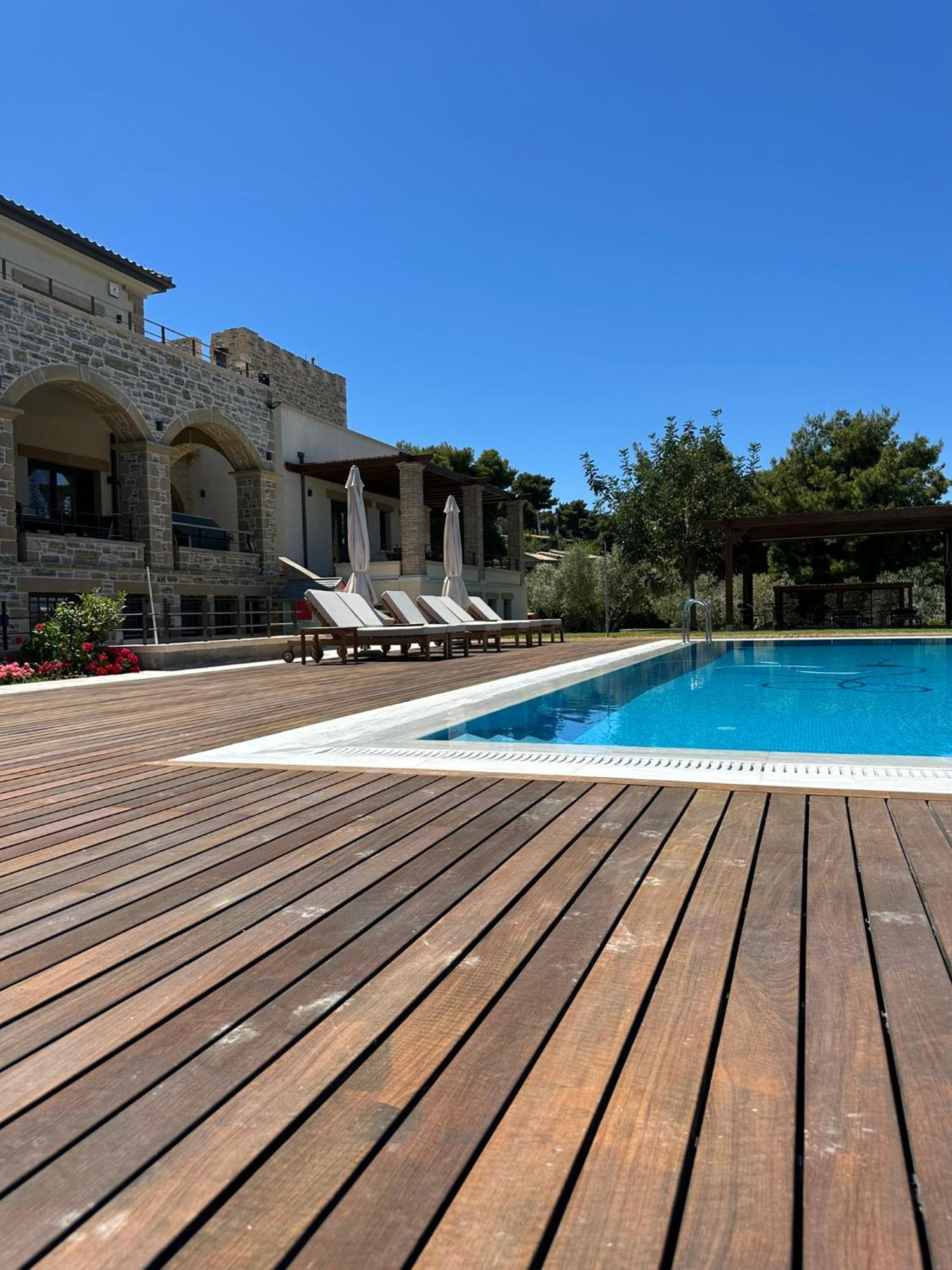 Villa Kalamos / Sea View And Pool Nearby Athens Kültér fotó