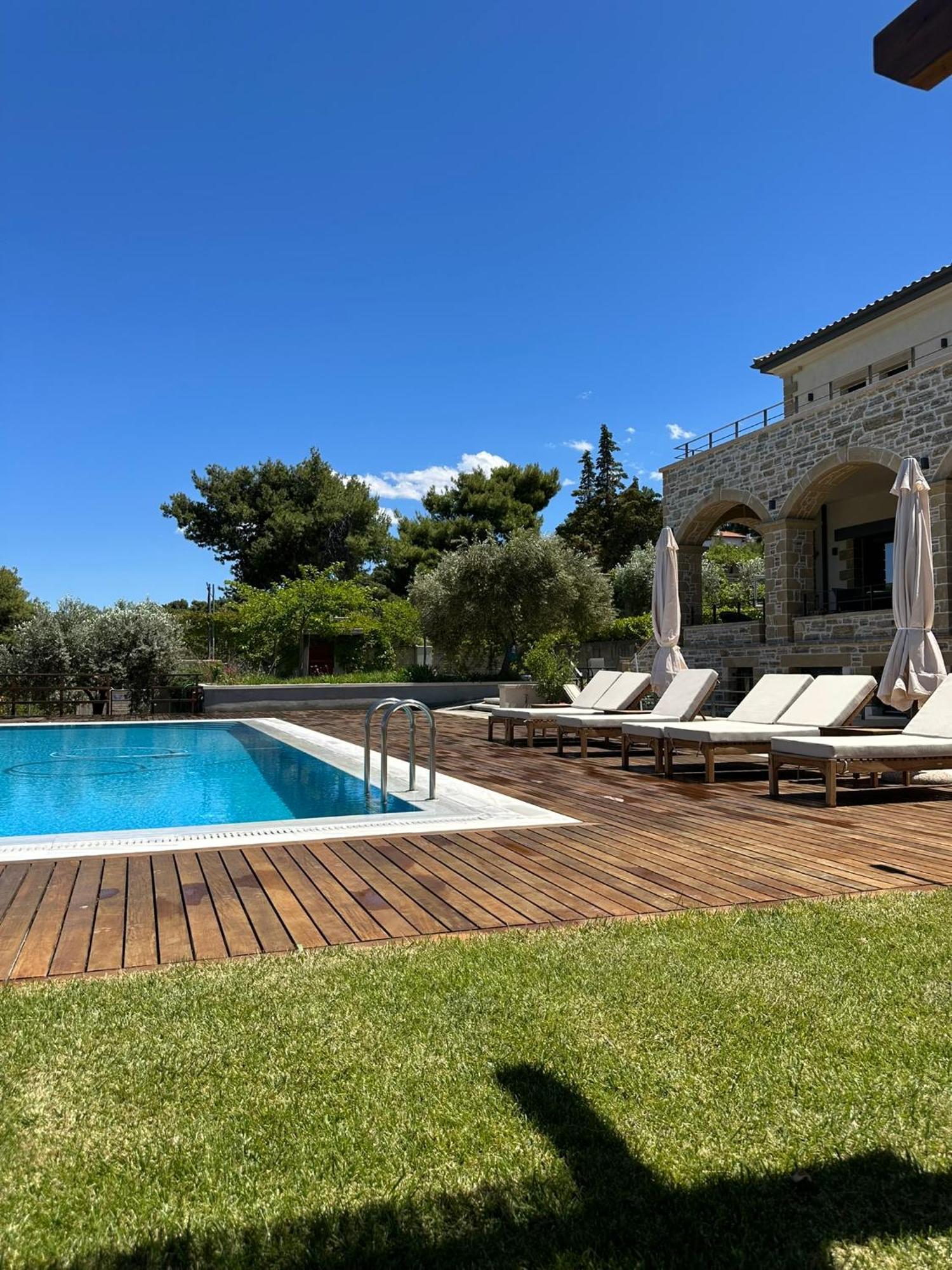 Villa Kalamos / Sea View And Pool Nearby Athens Kültér fotó